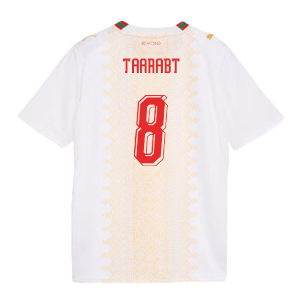 2026-2027 Morocco Away Shirt (Kids) (Taarabt 8)-SoccerKits Hub | Buy Soccer Jerseys Online
